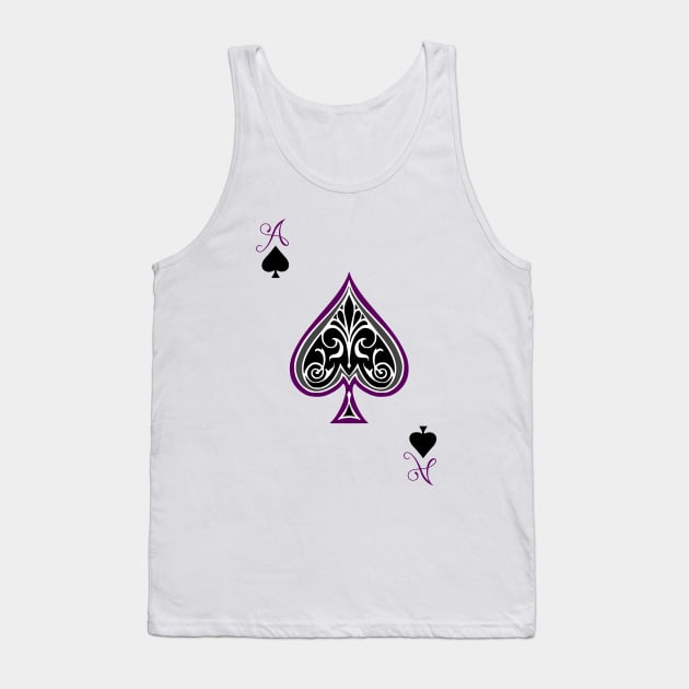 ACE of spades Tank Top by Nathasha